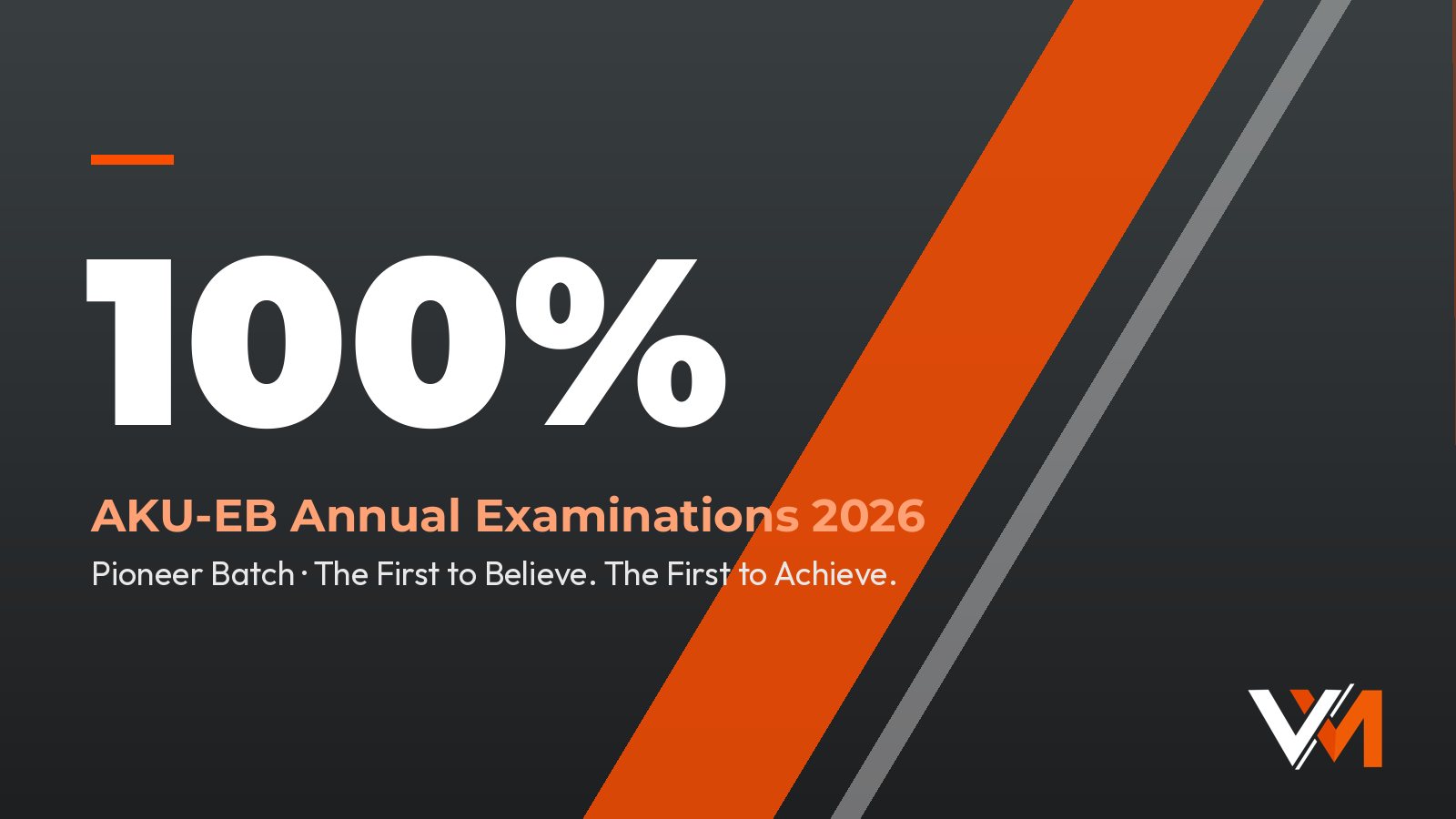 100% Pass Result in the AKU-EB Annual Examinations 2026